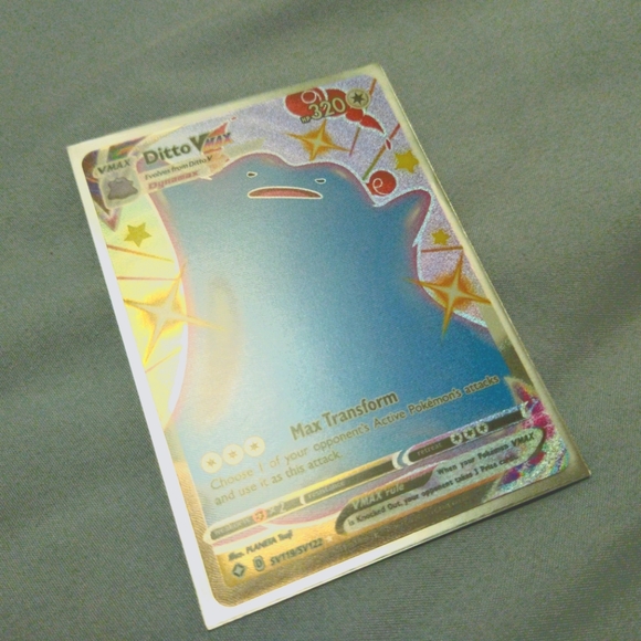 Pokemon | Toys | Shining Fates Ditto Vmax Shiny | Poshmark